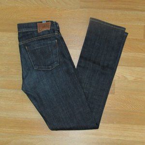 Citizens Of Humanity "Ava" Straight Leg Jeans / Dark Wash / 25 x 30.5